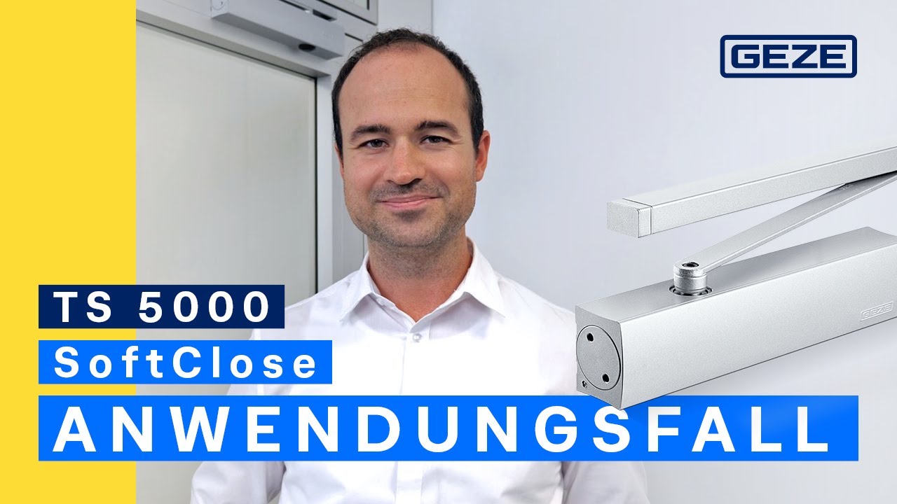 Anwendungsfall | Türschließer TS 5000 SoftClose | Türen jederzeit leise und sicher schließen
